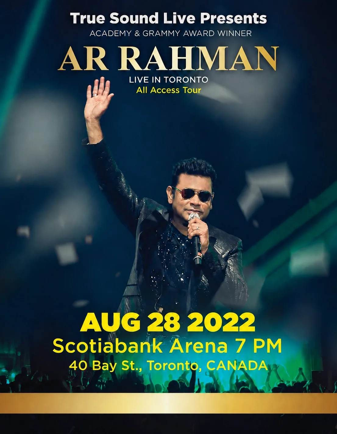 AR Rahman event poster