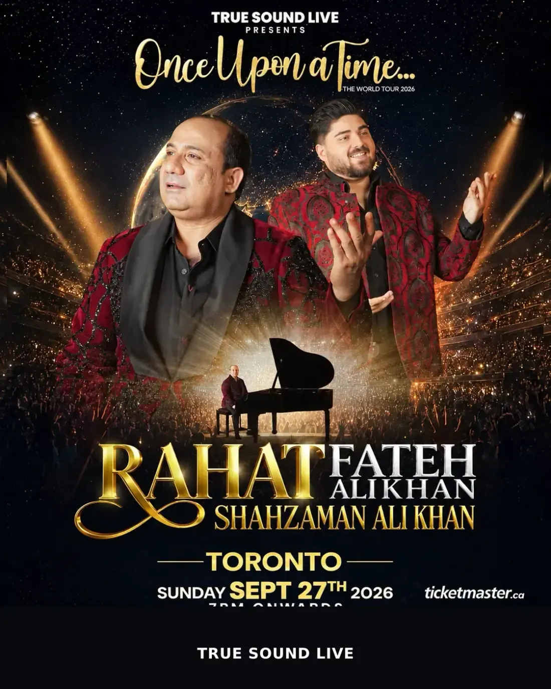 Rahat Fateh Ali Khan event poster