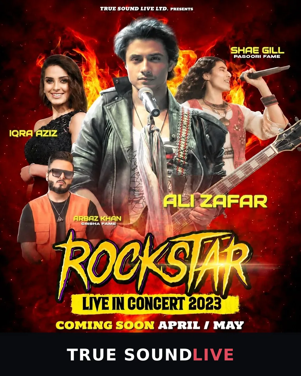 Rockstar event poster